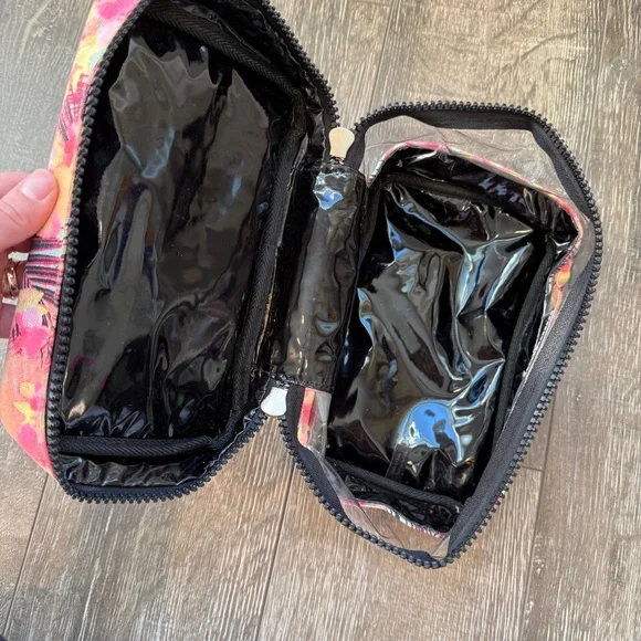 PINK Victoria's Secret Floral Cosmetic Bag - Picture 7 of 7